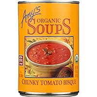Amys, Soup Chunky Tomato Bisque Organic, 14.5 Ounce