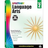 Spectrum Language Arts Grade 2, Ages 7 to 8, Grade 2 Language Arts Workbook, Punctuation, Parts of Speech, Proofreading, Writing Practice, and Grammar Workbook - 176 Pages (Volume 33) Spectrum Language Arts Grade 2, Ages 7 to 8, Grade 2 Language Arts Workbook, Punctuation, Parts of Speech, Proofreading, Writing Practice, and Grammar Workbook - 176 Pages (Volume 33) Paperback