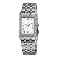 Raymond Weil Men's 5381-ST-00658 Tango White Rectangular Dial Watch