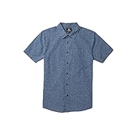 Volcom Men's Regular Date Knight Short Sleeve Classic Fit Button Down Shirt