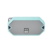 HydraMini Wireless Bluetooth Speaker, IP67 Waterproof USB C Rechargeable Battery with 6 Hours Playtime, Compact, Shockproof, Snowproof, Everything Proof (Mint Green)