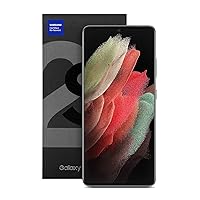 Samsung Galaxy S21 Ultra 5G, 128GB, Phantom Black - Unlocked (Renewed Premium)