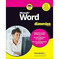 Word For Dummies (For Dummies (Computer/Tech)) Word For Dummies (For Dummies (Computer/Tech)) Paperback Kindle