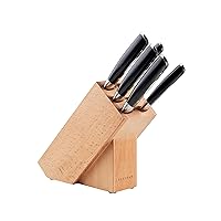 Scanpan 6 Piece Classic Block Cutlery Set, Bamboo