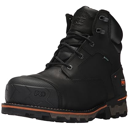 Timberland PRO Men's 6 Inch Boondock Comp Toe WP Insulated Industrial Work Boot