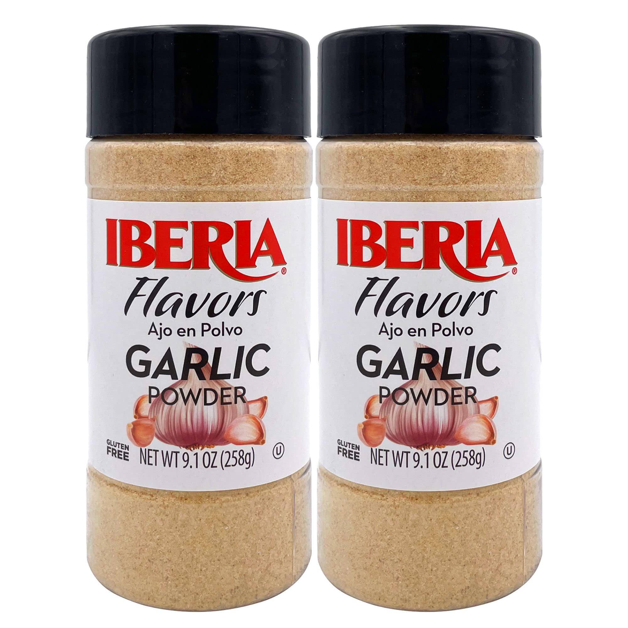 Iberia Garlic Powder, 9.1 Oz (Pack of 2)