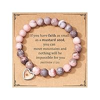 Mustard Seed Bracelet Jewelry Christian Gifts for Women Faith Religious Inspirational Spiritual Gifts for Women