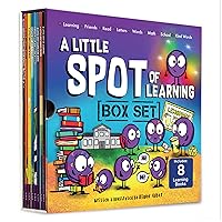 A Little SPOT of Learning 8 Book Box Set (Books 33-40: Kind Words, Friendship, Learning with Emotions, Goes to School, Letters, Words, Reading, Math)