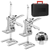 Labor Saving Arm Jack, 2 Pack Hand Lifting Jack Tool Multi-Function Height Adjustment Lifting Devices, Suitable for Door & Window Lifting,Wall Tile Locator,Cabinet Jack etc, Bearing 440lbs