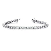 2-20 Carat Certified Classic Diamond Tennis Bracelet Value Collection