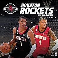 Turner Sports Houston Rockets 2024 12X12 Team Wall Calendar (24998011879)