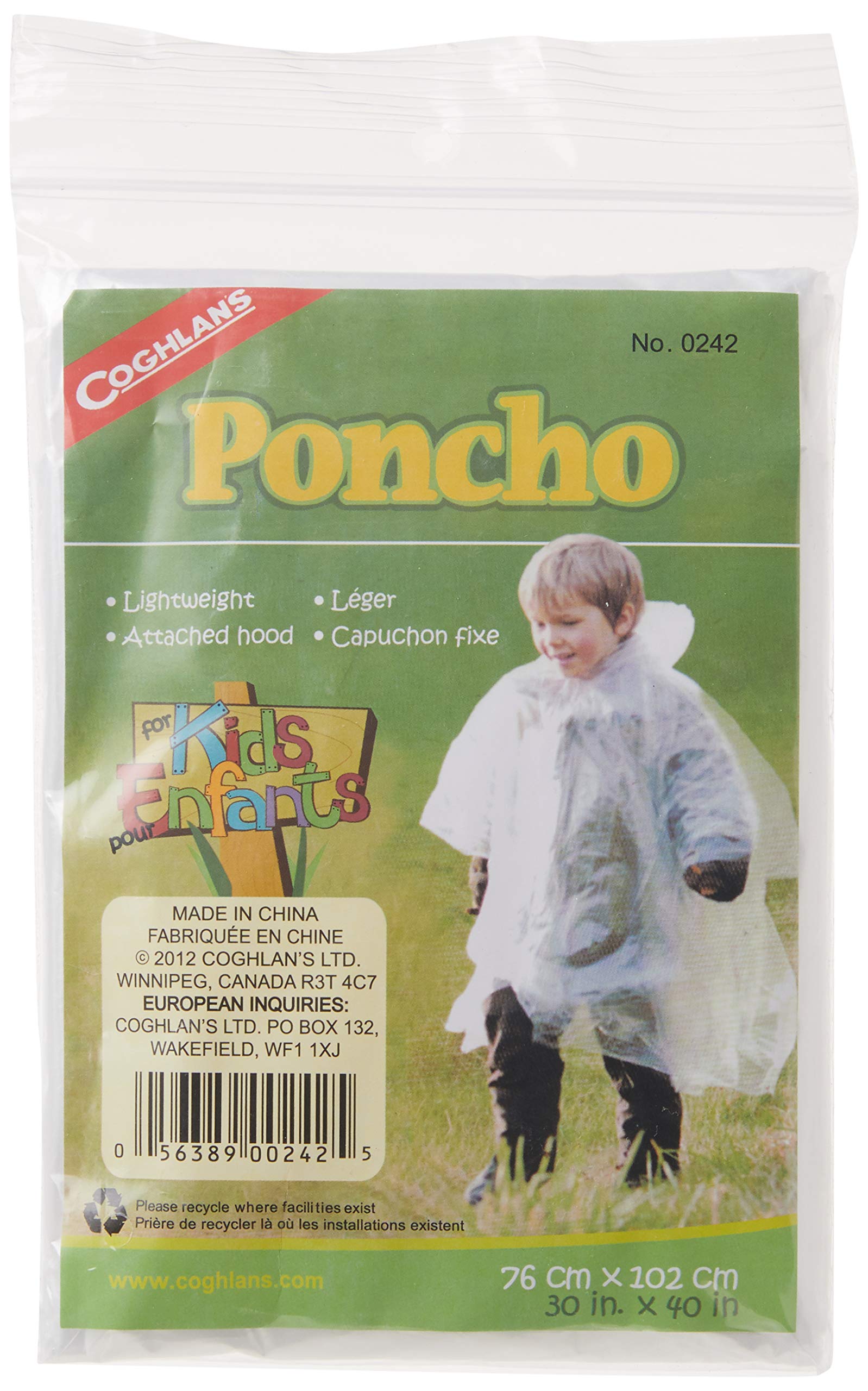 Coghlan's Unisex Adult C9267 Emergency Poncho