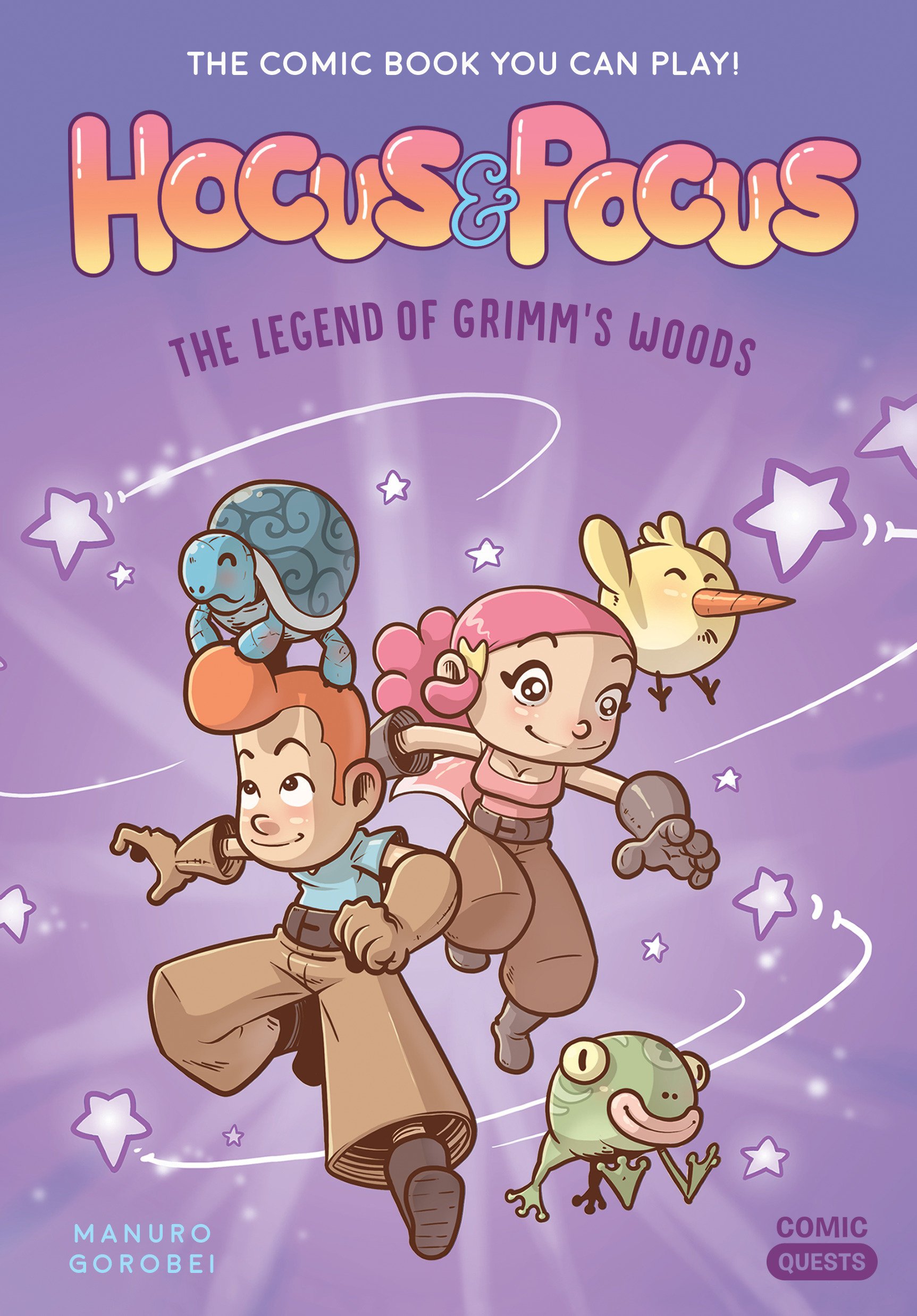 Hocus & Pocus: The Legend of Grimm's Woods: The Comic Book You Can Play (Comic Quests)