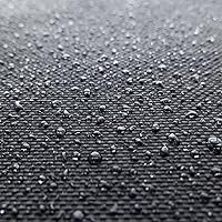 ℳ Indoor Outdoor Waterproof Canvas Onyx Black 58 Inch Wide Made in The USA 50 Yards Whole Sale by The Roll (F.E.®)