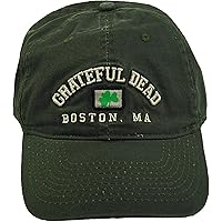 Grateful Dead Men's Standard Liquid Blue Boston 91 Baseball Hat, Green, One Size