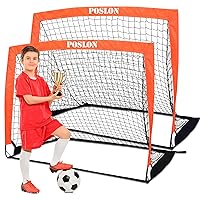 Soccer Goal Kids Soccer Net Set Carry Bag for Games and Training for Backyard for Kids and Teens