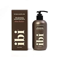 Daily Moisturizing Lotion Hand and Body Lotion For Dry Skin Made In Korea, 1 Pump Bottle (Shea Butter, 10 oz-296ml)