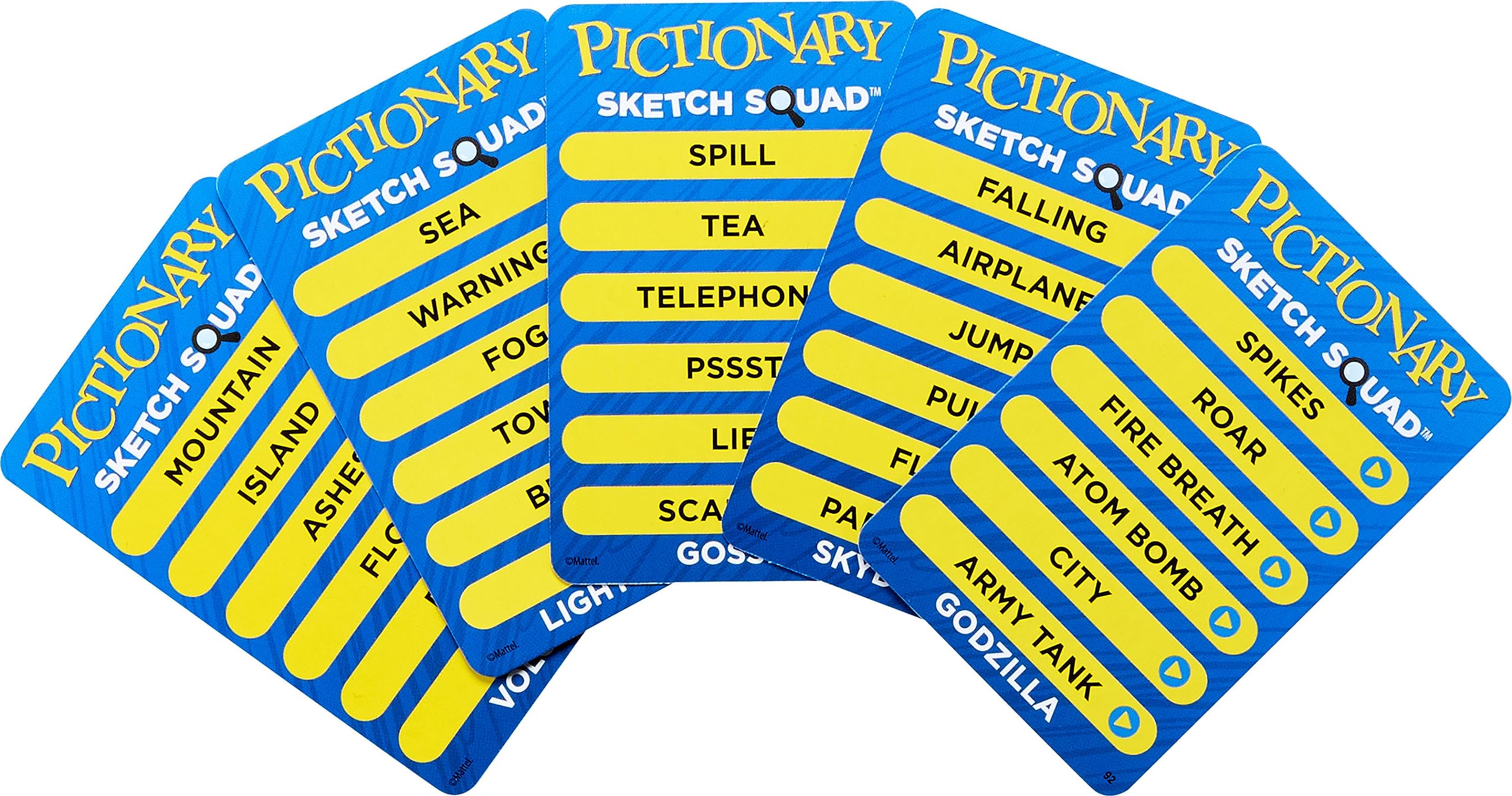 Mattel Games Pictionary Sketch Squad Cooperative Party Game for Adults, Teens and Game Night with Clues Case for 2-6 Players