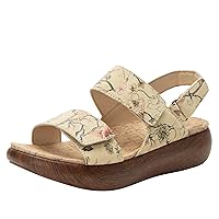 Alegria Womens Bailee Leather Sandal