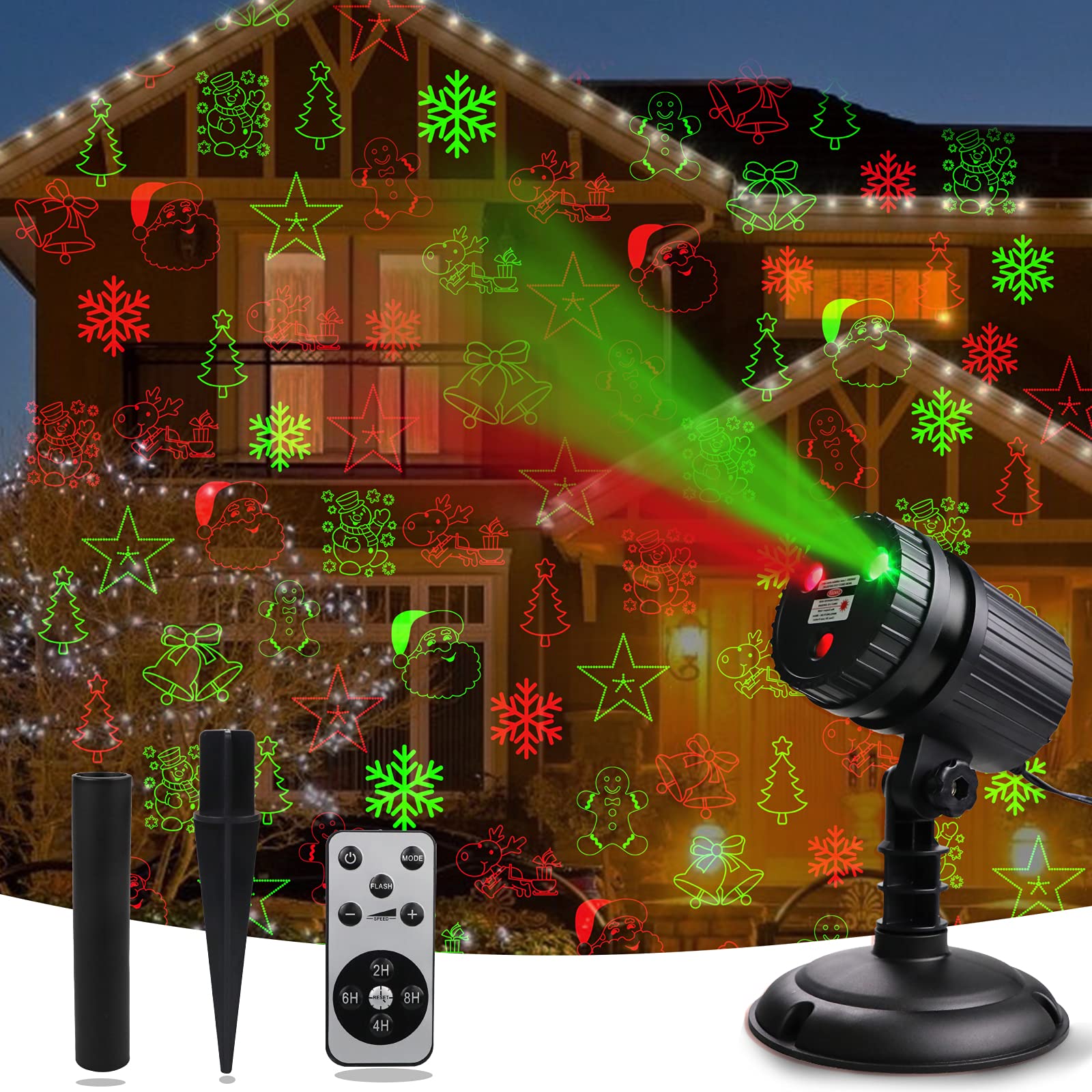 Mua Christmas Laser Lights, Christmas Lights Projector Outdoor ...