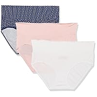 Hanes Womens Maternity Modern Brief, Maternity Modern Brief For Women, 3-Pack (Colors May Vary)