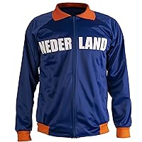 Netherlands/Nederland Holland Jacket Retro Football Tracksuit Zipped Jacket Men Top