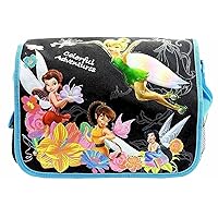 Disney Fairies Girl's Colorful Adventures Black/Blue Messenger Bag