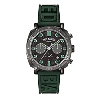 Ted Baker Caine Green Silicone Strap Watch (Model: BKPCNF2039I)