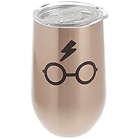 Spoontiques Harry Potter Glass Stainless Wine Tumbler