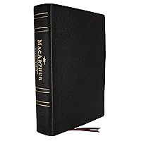 NKJV, MacArthur Study Bible, 2nd Edition, Genuine Leather, Black, Thumb-indexed, Comfort Print: Unleashing God's Truth One Verse at a Time NKJV, MacArthur Study Bible, 2nd Edition, Genuine Leather, Black, Thumb-indexed, Comfort Print: Unleashing God's Truth One Verse at a Time Leather Bound