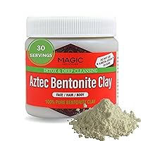 Aztec Bentonite Clay - Detox & Deep Cleansing