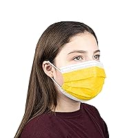 4 ply Adult Disposable Face Mask with Breathable Material And Flexible Nose Bridge Made in USA