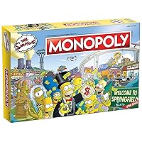 Monopoly The Simpsons Board Game | Based on Fox Series The Simpsons | Collectible Simpsons Merchandise | Themed Classic Monopoly Game