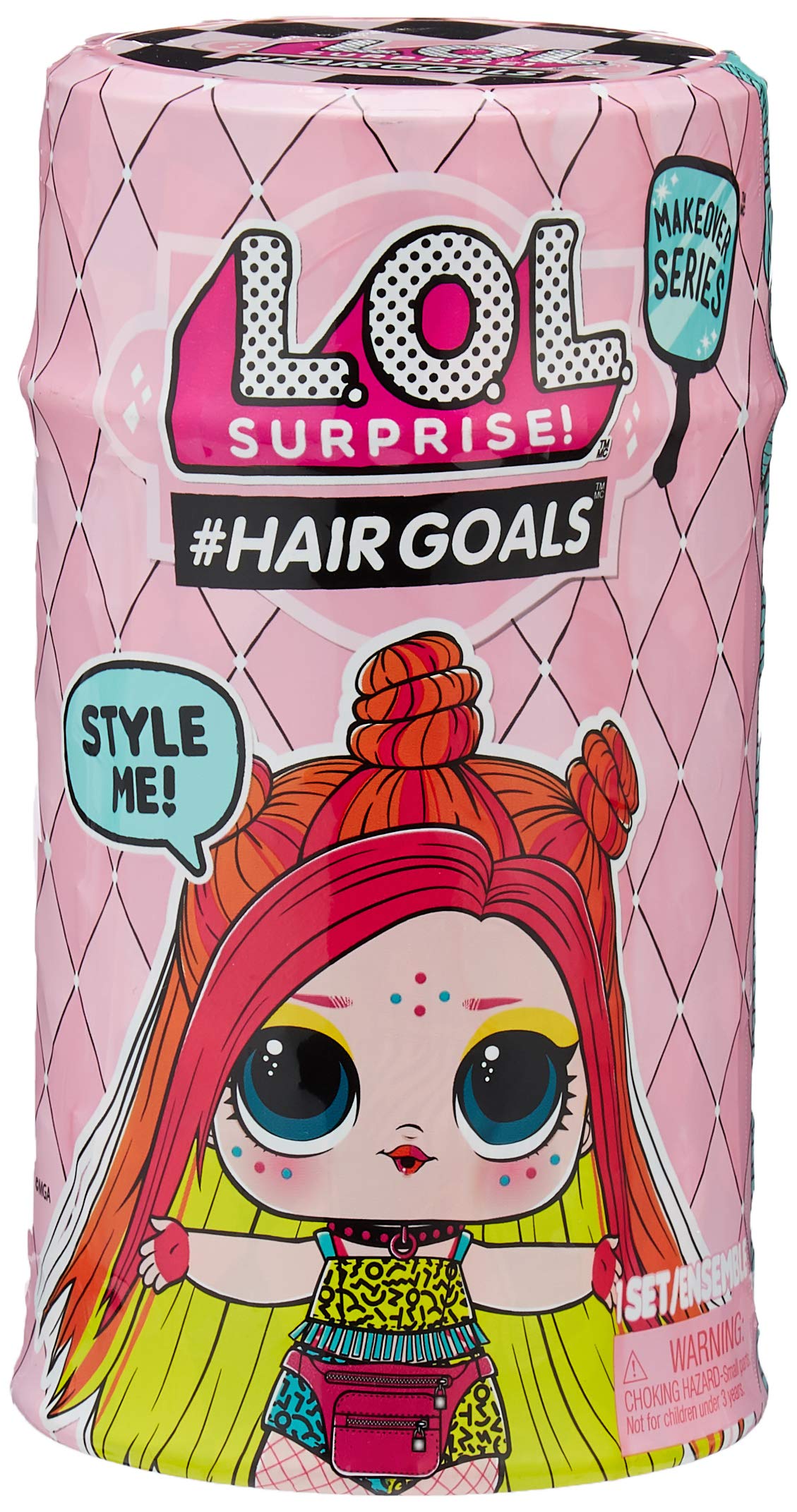 L.O.L. Surprise 557067 Hairgoals Makeover Series 2 with 15 Surprises, Multicolor
