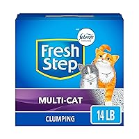Clumping Cat Litter, Multi-Cat Odor Control, 14 lbs