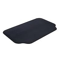 Under the Grill Protective Deck and Patio Mat, 36 x 56 inches,Black