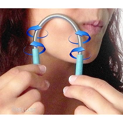 Bellabe Facial Hair Remover for Women. Remove Unwanted Hair on Upper Lip, Chin, Face, or Neck | The Original Hair Remover Spring for Unsightly Hair | Made in The USA