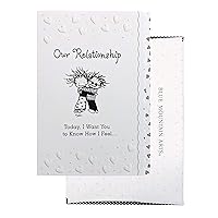 Blue Mountain Arts Greeting Card “Our Relationship… Today I Want You to Know How I Feel” Is the Perfect Anniversary, Valentine’s Day, or “I Love You” Card, by Marci and the Children of the Inner Light