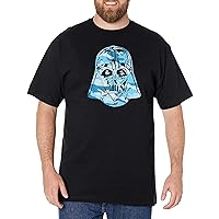 STAR WARS Big & Tall Camo Vader Men's Tops Short Sleeve Tee Shirt