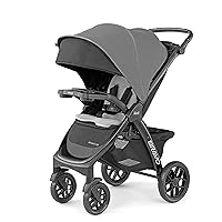 Chicco Bravo LE ClearTex Quick-Fold Stroller - Pewter | Grey