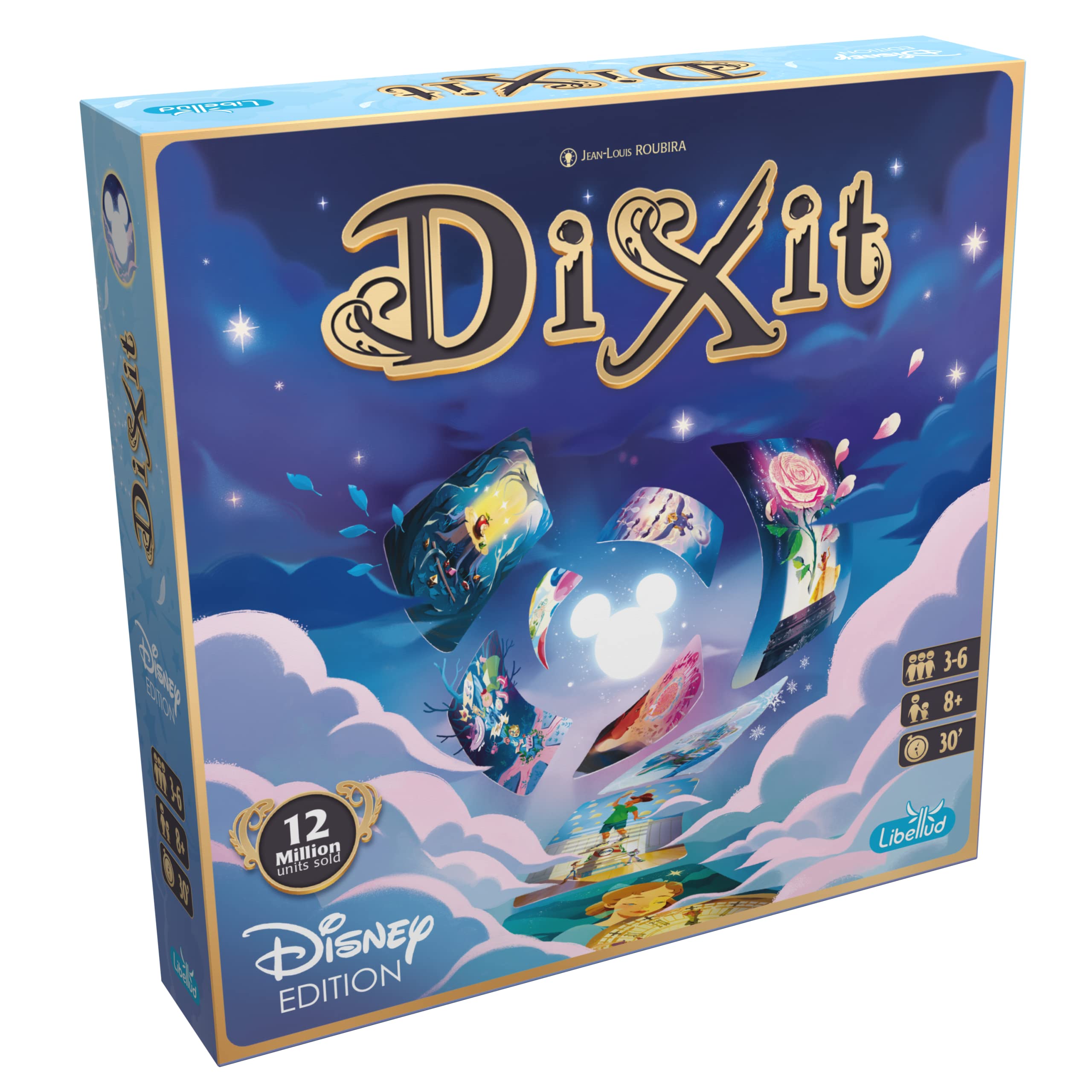 Dixit Disney Edition Board Game - Storytelling Game for Kids and Adults, Fun Game for Family Game Night, Creative Kids Game, Ages 8+, 3-6 Players, 30 Minute Playtime, Made by Libellud
