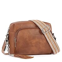 Vegan Leather Crossbody Handbags+Crossbody Bags for Women