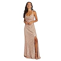 Juniors Shimmer Prom Gown