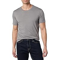 Alternative Men's Shirt, Modal Short Sleeve Tri-Blend Crewneck Tee