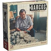 Narcos: The Board Game - Experience The Thrilling World of Drug Trade, Action-Packed Game Based on The Hit Netflix TV Series, Ages 18+, 2-5 Players, 75 Minute Playtime, Made by CMON