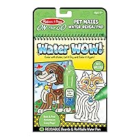 On the Go Water Wow! Water-Reveal Activity Pad - Pet Mazes - Animals- Party Favors, Stocking Stuffers, Travel Toys For Toddlers, Mess Free Coloring Books For Kids Ages 3+