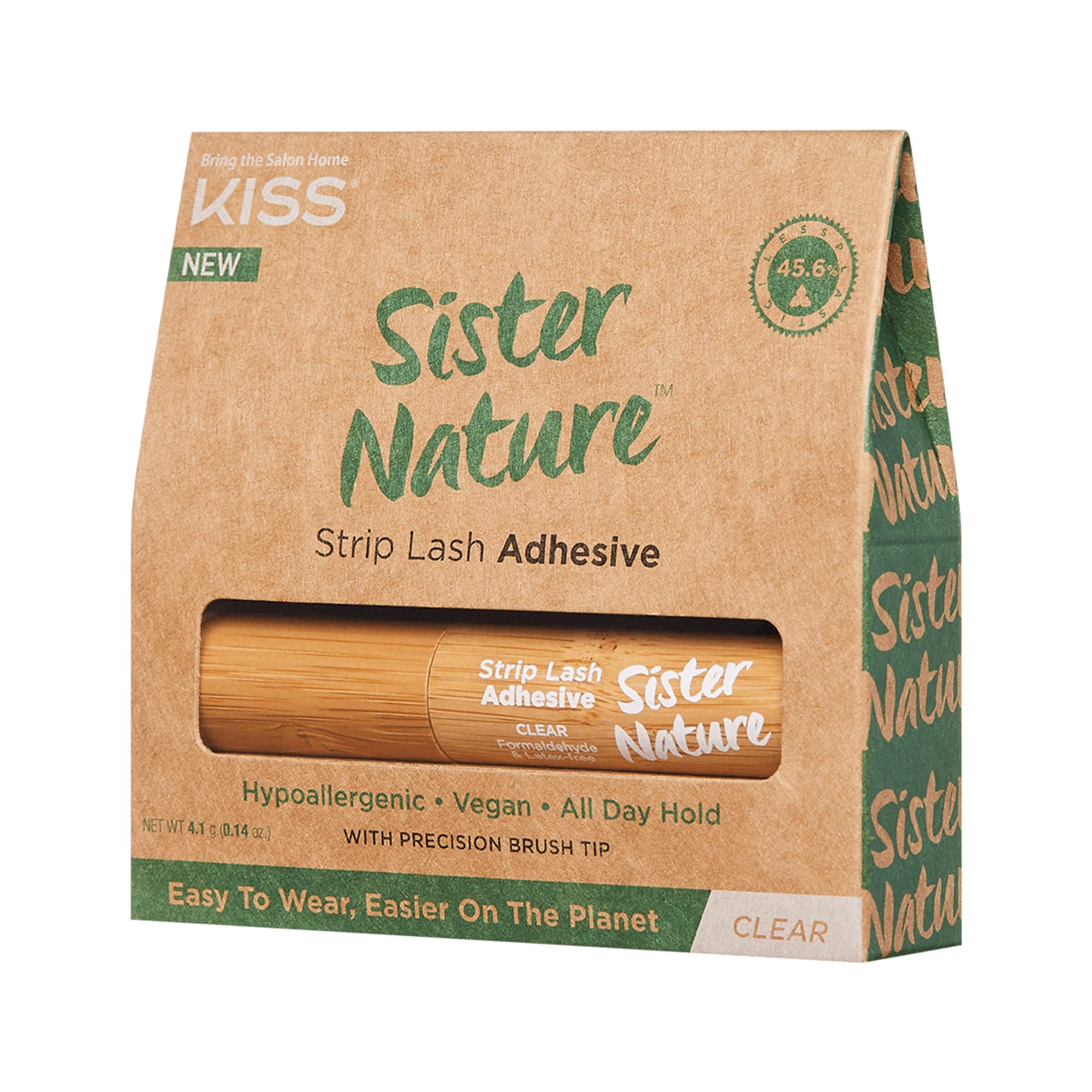 KISS Sister Nature Glue - Clear, Packaging May Vary