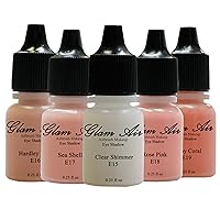 Glam Air Airbrush Makeup Water-based in 5 Assorted 