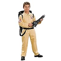 Ghostbuster Deluxe Child's Costume with Blow Up Proton Pack, Medium