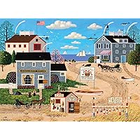 Buffalo Games - Charles Wysocki - Nantucket Breeze - 1000 Piece Jigsaw Puzzle for Adults Challenging Puzzle Perfect for Game Nights - Finished Size 26.75 x 19.75